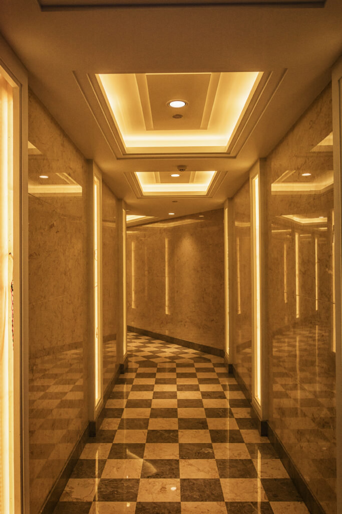 Hallway in modern style
